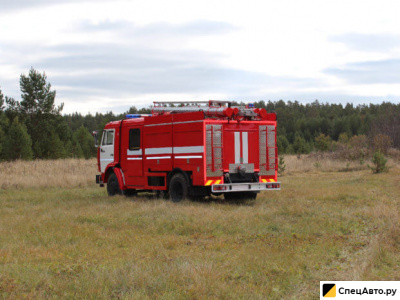 Пожарная машина КамАЗ ПСА-2,5-40/100-4/400
