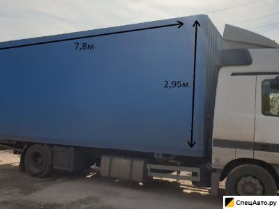 Тентованный грузовик Mersedes-Benz Actros 183