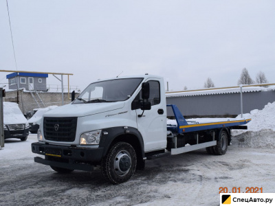 Эвакуатор ГАЗ ГАЗон Next со сдвижной платформой