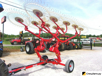 Грабли Caddy 10 валкообразователи 6.4 м