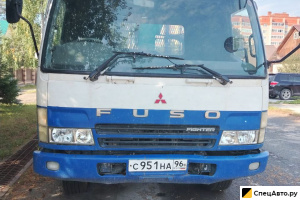 Бортовой грузовик с КМУ Mitsubishi Fuso Fighter