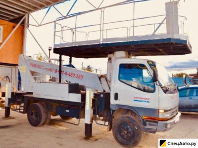 Средневысотная автовышка Mitsubishi Кантер