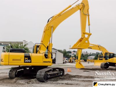 Карьерный (горный) экскаватор Komatsu PC300-8M0