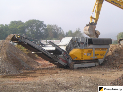 Мобильная дробилка RUBBLE MASTER RM100