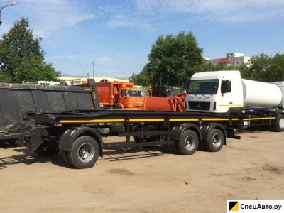 Прицеп бункеровоз мультилифт AMKAR Автомастер 8464-11