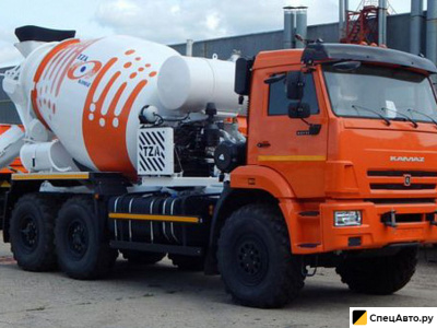 Автобетоносмеситель ТЗА 5814T6 на шасси КамАЗ 43118