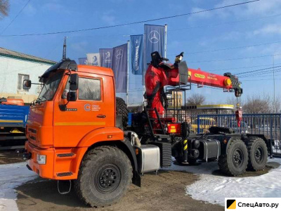 Седельный тягач КамАЗ 43118-23027-50 с КМУ