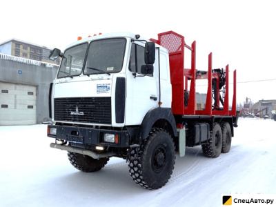 Сортиментовоз МАЗ 6317F9