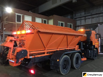 Разбрасыватель реагентов бункер пескоразбрасыватель для шасси КамАЗ / УРАЛ