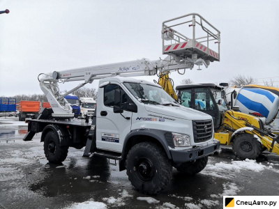 Автовышка ГАЗ Садко Next C41A23 с АГП КЭМЗ ТА-18