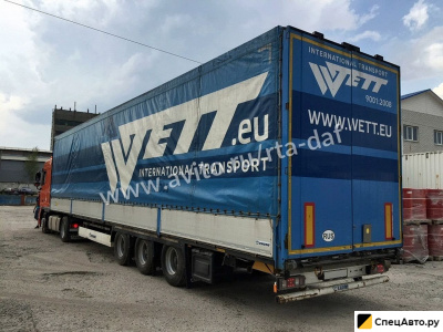 Тентованный полуприцеп Krone SD