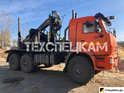 Сортиментовоз КамАЗ 43118 с VM10