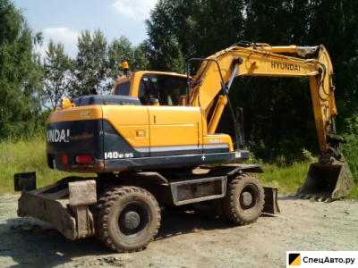 Колесный экскаватор Hyndai 140