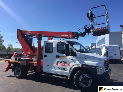 Автовышка ГАЗ ГАЗон Next C42R33 с АГП Palfinger