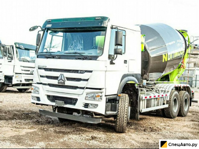 Автобетоносмеситель Zoomlion 11 кубов на шасси HOWO 340