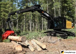 Валочно-пакетирующая техника Caterpillar DM