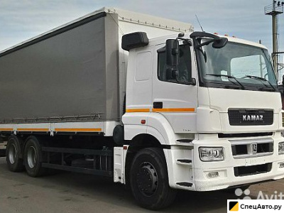 Тентованный грузовик КамАЗ 65207