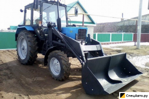 Трактор. Уборка снега. Земляные работы