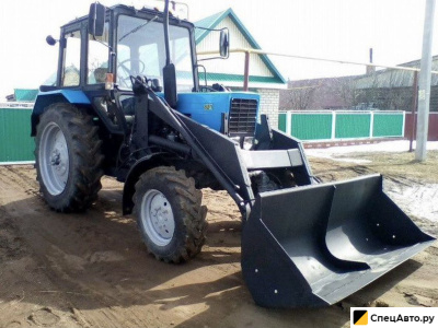 Трактор. Уборка снега. Земляные работы