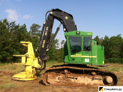 Валочно-пакетирующая техника John Deere 753J