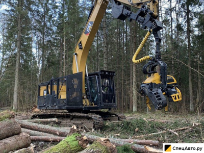 Гусеничный харвестер Caterpillar 320 с Ponsse H7HD