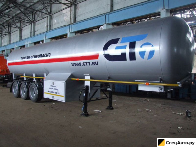 Полуприцеп газовоз GT7 ппцт-45