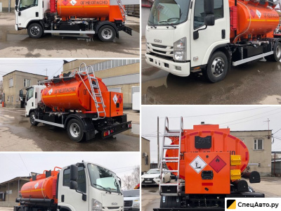 Бензовоз Isuzu NQR 90 LH (АТЗ 5,3 м3)