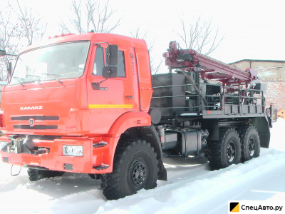 Мобильная буровая установка Геомаш ПБУ-2-314 на шасси КамАЗ 43118