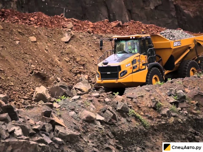 Сочлененный самосвал Bell B30D