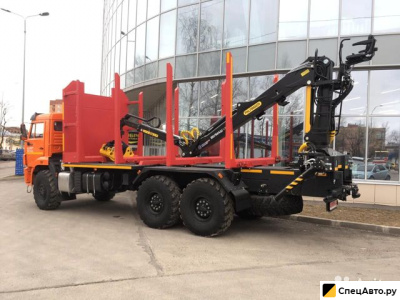 Сортиментовоз КамАЗ 43118 с ГМУ