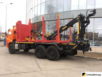 Сортиментовоз КамАЗ 43118 с ГМУ