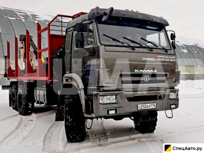 Сортиментовоз КамАЗ 43118 с КМУ