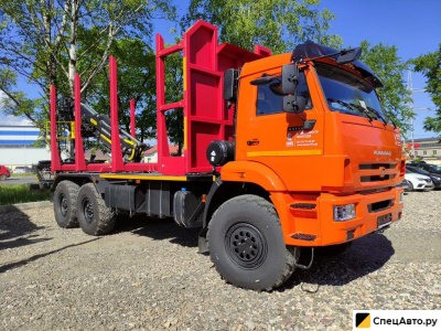 Сортиментовоз КамАЗ 43118 c ГМУ VM10l74