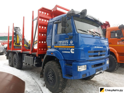 Сортиментовоз КамАЗ 43118 РИАТ c ГМУ VM