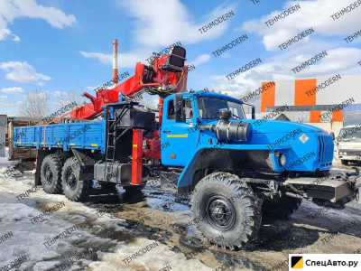 Бортовой грузовик с КМУ УРАЛ 4320