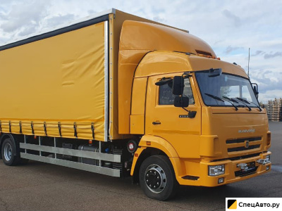 Тентованный грузовик КамАЗ 4308
