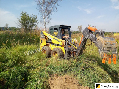 Экскаваторная установка на мини-погрузчик