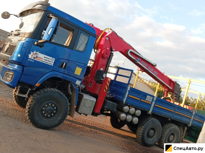 Бортовой грузовик с КМУ SHACMAN (Shaanxi) X3000