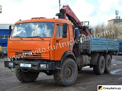 Бортовой грузовик с КМУ КамАЗ 43118 с КМУ Fassi F-150 A.22