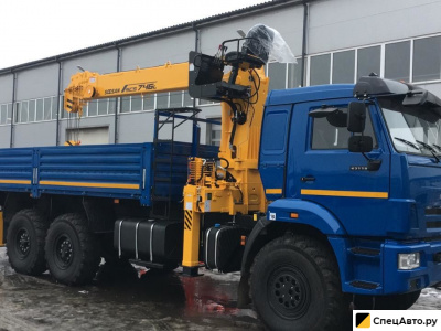 Бортовой грузовик с КМУ КамАЗ 43118-23027-50 с КМУ Soosan SCS746L