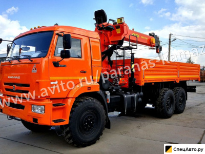 Бортовой грузовик с КМУ КамАЗ 43118 с КМУ Palfinger Inman IT-150