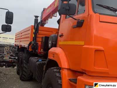 Бортовой грузовик с КМУ КамАЗ 43118 С КМУ Инман ИТ-200