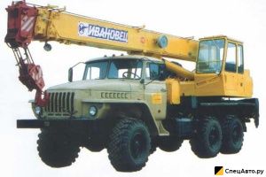 аренда автокрана Урал 16т