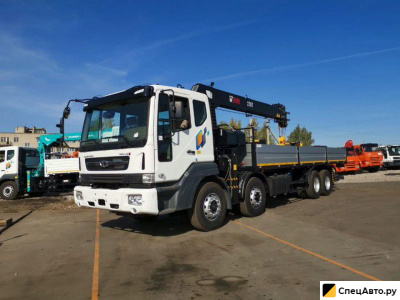Бортовой грузовик с КМУ Daewoo с КМУ Hiab 270 TM