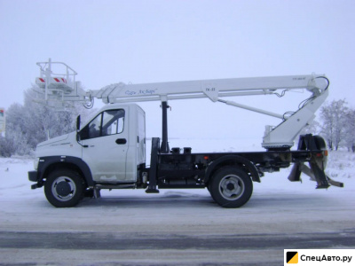 Автовышка ГАЗ ГАЗон Next C41R13 с АГП КЭМЗ ТА-22