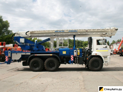Автовышка Клинцы АГП-36-5К на шасси КамАЗ