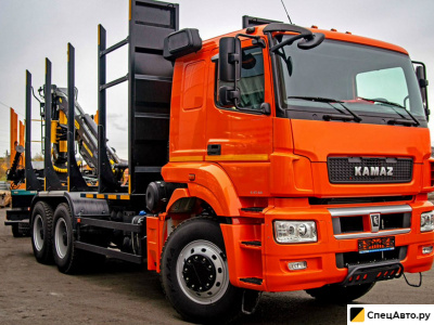 Сортиментовоз КамАЗ 6580