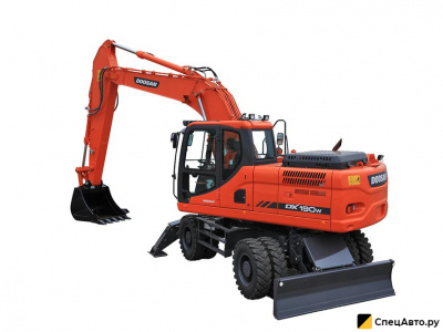 Колесный экскаватор DOOSAN s180