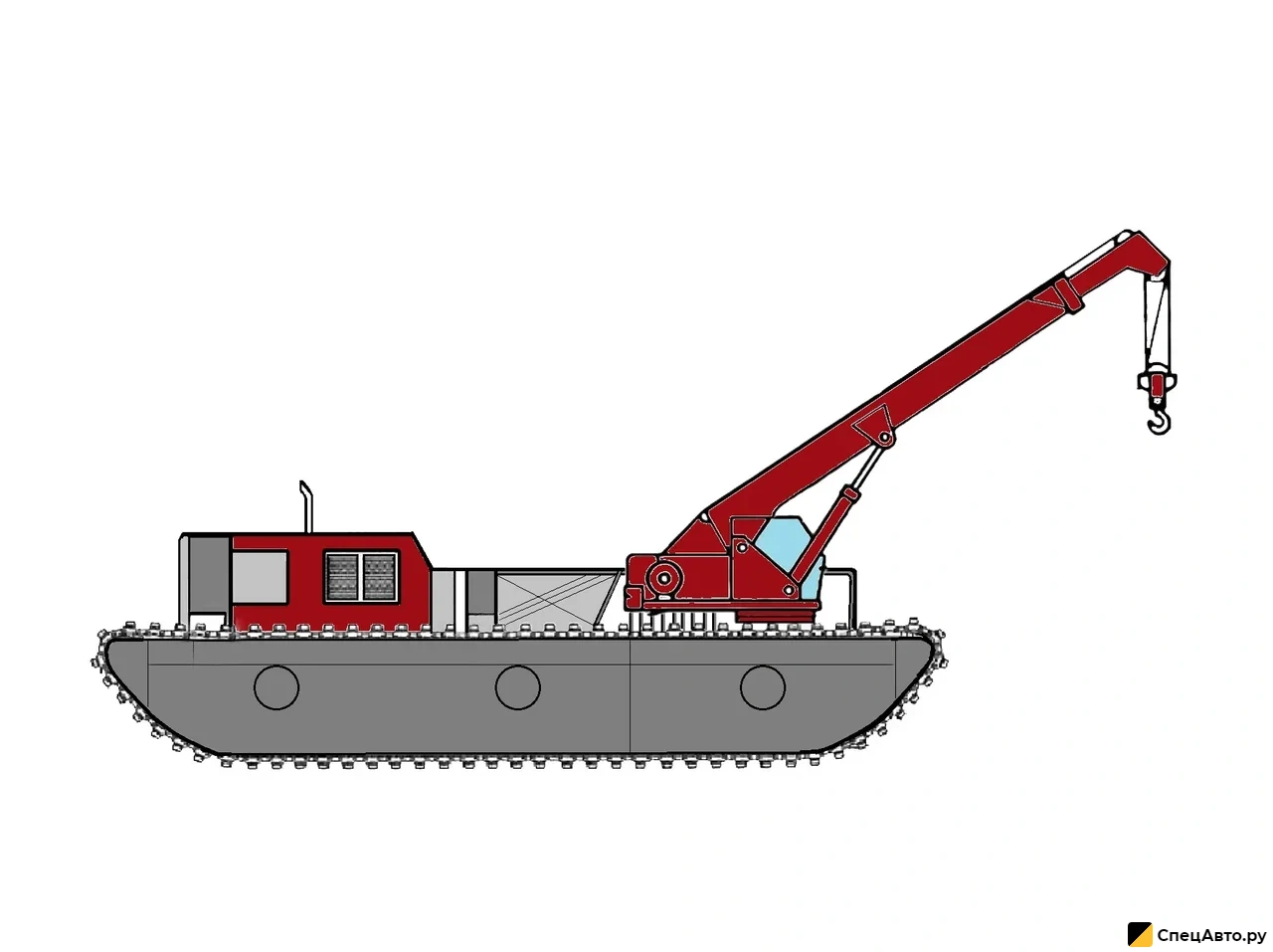 Кран-амфибия Aquatrack