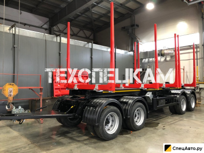 Прицеп лесовоз (сортиментовоз) Техспецкам